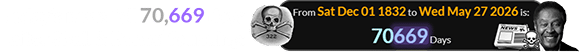 Today’s news fell 70,669 days after Skull & Bones’ founding: