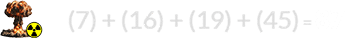 7 + 1+6 + 1+9+4+5 = 33