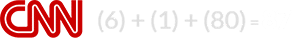 (6) + (1) + (80) = 87