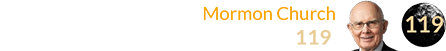 The new president of the Mormon Church was born during Brown Lunation # 119: