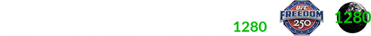 UFC Freedom 250 will be held on the same date as the New Moon for Brown Lunation # 1280: